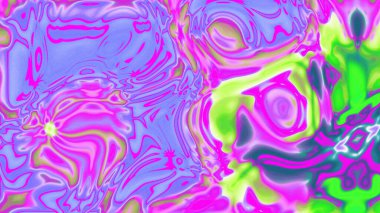 Organik Akış ile Akışkan Mermer Doku, Dalgalı Yapısı ile Soyut Sıvı Desen, Yumuşak Dönüşümlü Erimiş Yüzey Tasarımı, Mermer Efektli Psikedelik Girdap Dokuları