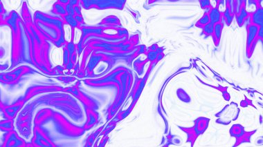 Organik Akış ile Akışkan Mermer Doku, Dalgalı Yapısı ile Soyut Sıvı Desen, Yumuşak Dönüşümlü Erimiş Yüzey Tasarımı, Mermer Efektli Psikedelik Girdap Dokuları