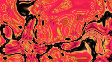 Organik Akış ile Akışkan Mermer Doku, Dalgalı Yapısı ile Soyut Sıvı Desen, Yumuşak Dönüşümlü Erimiş Yüzey Tasarımı, Mermer Efektli Psikedelik Girdap Dokuları