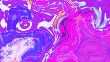 Organik Akış ile Akışkan Mermer Doku, Dalgalı Yapısı ile Soyut Sıvı Desen, Yumuşak Dönüşümlü Erimiş Yüzey Tasarımı, Mermer Efektli Psikedelik Girdap Dokuları