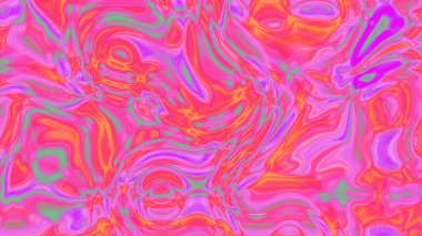 Organik Akış ile Akışkan Mermer Doku, Dalgalı Yapısı ile Soyut Sıvı Desen, Yumuşak Dönüşümlü Erimiş Yüzey Tasarımı, Mermer Efektli Psikedelik Girdap Dokuları