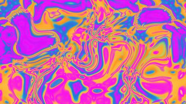 Organik Akış ile Akışkan Mermer Doku, Dalgalı Yapısı ile Soyut Sıvı Desen, Yumuşak Dönüşümlü Erimiş Yüzey Tasarımı, Mermer Efektli Psikedelik Girdap Dokuları