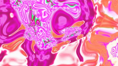 Organik Akış ile Akışkan Mermer Doku, Dalgalı Yapısı ile Soyut Sıvı Desen, Yumuşak Dönüşümlü Erimiş Yüzey Tasarımı, Mermer Efektli Psikedelik Girdap Dokuları