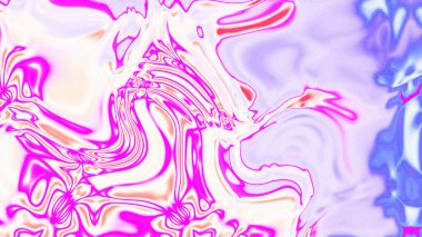 Organik Akış ile Akışkan Mermer Doku, Dalgalı Yapısı ile Soyut Sıvı Desen, Yumuşak Dönüşümlü Erimiş Yüzey Tasarımı, Mermer Efektli Psikedelik Girdap Dokuları