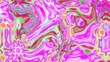 Organik Akış ile Akışkan Mermer Doku, Dalgalı Yapısı ile Soyut Sıvı Desen, Yumuşak Dönüşümlü Erimiş Yüzey Tasarımı, Mermer Efektli Psikedelik Girdap Dokuları