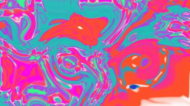 Organik Akış ile Akışkan Mermer Doku, Dalgalı Yapısı ile Soyut Sıvı Desen, Yumuşak Dönüşümlü Erimiş Yüzey Tasarımı, Mermer Efektli Psikedelik Girdap Dokuları