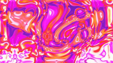 Organik Akış ile Akışkan Mermer Doku, Dalgalı Yapısı ile Soyut Sıvı Desen, Yumuşak Dönüşümlü Erimiş Yüzey Tasarımı, Mermer Efektli Psikedelik Girdap Dokuları