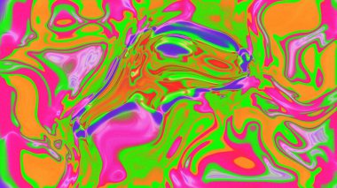 Organik Akış ile Akışkan Mermer Doku, Dalgalı Yapısı ile Soyut Sıvı Desen, Yumuşak Dönüşümlü Erimiş Yüzey Tasarımı, Mermer Efektli Psikedelik Girdap Dokuları