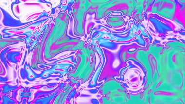 Organik Akış ile Akışkan Mermer Doku, Dalgalı Yapısı ile Soyut Sıvı Desen, Yumuşak Dönüşümlü Erimiş Yüzey Tasarımı, Mermer Efektli Psikedelik Girdap Dokuları