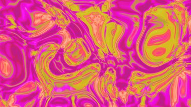 Organik Akış ile Akışkan Mermer Doku, Dalgalı Yapısı ile Soyut Sıvı Desen, Yumuşak Dönüşümlü Erimiş Yüzey Tasarımı, Mermer Efektli Psikedelik Girdap Dokuları