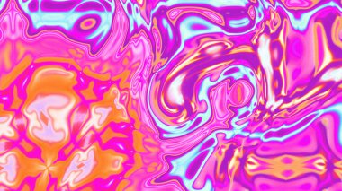 Organik Akış ile Akışkan Mermer Doku, Dalgalı Yapısı ile Soyut Sıvı Desen, Yumuşak Dönüşümlü Erimiş Yüzey Tasarımı, Mermer Efektli Psikedelik Girdap Dokuları