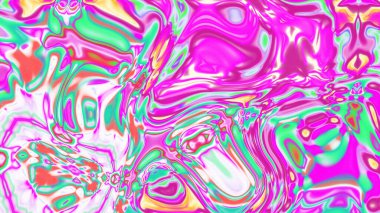 Organik Akış ile Akışkan Mermer Doku, Dalgalı Yapısı ile Soyut Sıvı Desen, Yumuşak Dönüşümlü Erimiş Yüzey Tasarımı, Mermer Efektli Psikedelik Girdap Dokuları