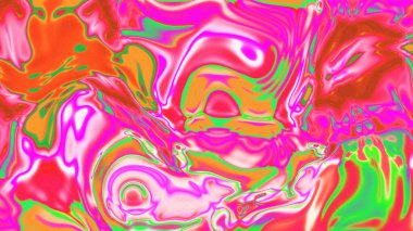 Organik Akış ile Akışkan Mermer Doku, Dalgalı Yapısı ile Soyut Sıvı Desen, Yumuşak Dönüşümlü Erimiş Yüzey Tasarımı, Mermer Efektli Psikedelik Girdap Dokuları