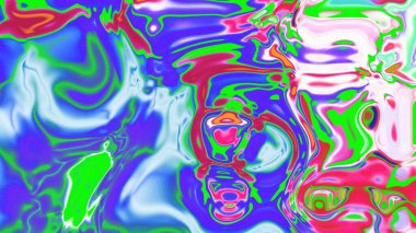 Organik Akış ile Akışkan Mermer Doku, Dalgalı Yapısı ile Soyut Sıvı Desen, Yumuşak Dönüşümlü Erimiş Yüzey Tasarımı, Mermer Efektli Psikedelik Girdap Dokuları