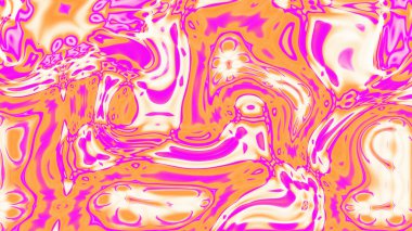 Organik Akış ile Akışkan Mermer Doku, Dalgalı Yapısı ile Soyut Sıvı Desen, Yumuşak Dönüşümlü Erimiş Yüzey Tasarımı, Mermer Efektli Psikedelik Girdap Dokuları