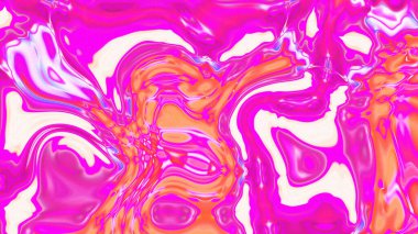 Organik Akış ile Akışkan Mermer Doku, Dalgalı Yapısı ile Soyut Sıvı Desen, Yumuşak Dönüşümlü Erimiş Yüzey Tasarımı, Mermer Efektli Psikedelik Girdap Dokuları