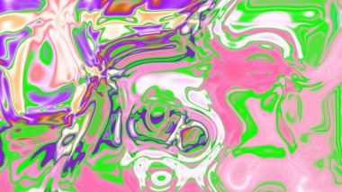 Organik Akış ile Akışkan Mermer Doku, Dalgalı Yapısı ile Soyut Sıvı Desen, Yumuşak Dönüşümlü Erimiş Yüzey Tasarımı, Mermer Efektli Psikedelik Girdap Dokuları