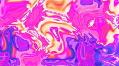 Organik Akış ile Akışkan Mermer Doku, Dalgalı Yapısı ile Soyut Sıvı Desen, Yumuşak Dönüşümlü Erimiş Yüzey Tasarımı, Mermer Efektli Psikedelik Girdap Dokuları