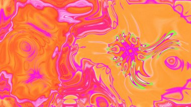 Organik Akış ile Akışkan Mermer Doku, Dalgalı Yapısı ile Soyut Sıvı Desen, Yumuşak Dönüşümlü Erimiş Yüzey Tasarımı, Mermer Efektli Psikedelik Girdap Dokuları