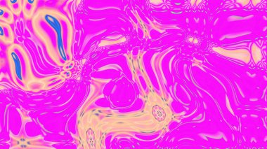 Organik Akış ile Akışkan Mermer Doku, Dalgalı Yapısı ile Soyut Sıvı Desen, Yumuşak Dönüşümlü Erimiş Yüzey Tasarımı, Mermer Efektli Psikedelik Girdap Dokuları