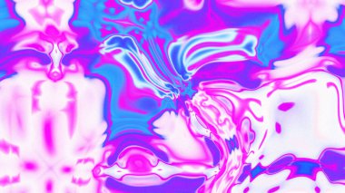 Organik Akış ile Akışkan Mermer Doku, Dalgalı Yapısı ile Soyut Sıvı Desen, Yumuşak Dönüşümlü Erimiş Yüzey Tasarımı, Mermer Efektli Psikedelik Girdap Dokuları