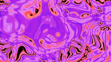 Organik Akış ile Akışkan Mermer Doku, Dalgalı Yapısı ile Soyut Sıvı Desen, Yumuşak Dönüşümlü Erimiş Yüzey Tasarımı, Mermer Efektli Psikedelik Girdap Dokuları