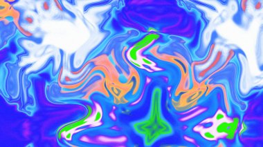 Organik Akış ile Akışkan Mermer Doku, Dalgalı Yapısı ile Soyut Sıvı Desen, Yumuşak Dönüşümlü Erimiş Yüzey Tasarımı, Mermer Efektli Psikedelik Girdap Dokuları