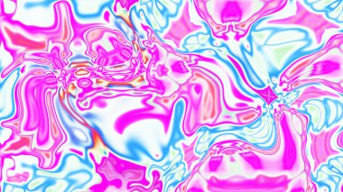 Organik Akış ile Akışkan Mermer Doku, Dalgalı Yapısı ile Soyut Sıvı Desen, Yumuşak Dönüşümlü Erimiş Yüzey Tasarımı, Mermer Efektli Psikedelik Girdap Dokuları