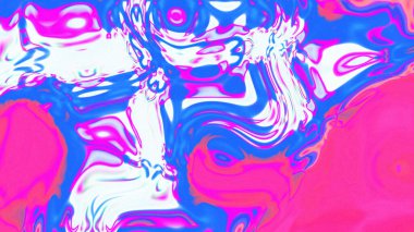 Organik Akış ile Akışkan Mermer Doku, Dalgalı Yapısı ile Soyut Sıvı Desen, Yumuşak Dönüşümlü Erimiş Yüzey Tasarımı, Mermer Efektli Psikedelik Girdap Dokuları