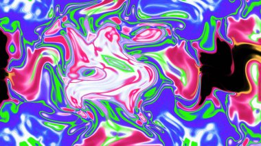 Organik Akış ile Akışkan Mermer Doku, Dalgalı Yapısı ile Soyut Sıvı Desen, Yumuşak Dönüşümlü Erimiş Yüzey Tasarımı, Mermer Efektli Psikedelik Girdap Dokuları