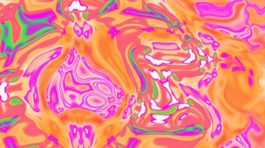 Organik Akış ile Akışkan Mermer Doku, Dalgalı Yapısı ile Soyut Sıvı Desen, Yumuşak Dönüşümlü Erimiş Yüzey Tasarımı, Mermer Efektli Psikedelik Girdap Dokuları