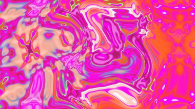 Organik Akış ile Akışkan Mermer Doku, Dalgalı Yapısı ile Soyut Sıvı Desen, Yumuşak Dönüşümlü Erimiş Yüzey Tasarımı, Mermer Efektli Psikedelik Girdap Dokuları