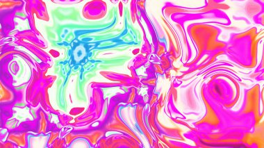 Organik Akış ile Akışkan Mermer Doku, Dalgalı Yapısı ile Soyut Sıvı Desen, Yumuşak Dönüşümlü Erimiş Yüzey Tasarımı, Mermer Efektli Psikedelik Girdap Dokuları