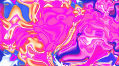 Organik Akış ile Akışkan Mermer Doku, Dalgalı Yapısı ile Soyut Sıvı Desen, Yumuşak Dönüşümlü Erimiş Yüzey Tasarımı, Mermer Efektli Psikedelik Girdap Dokuları