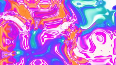 Organik Akış ile Akışkan Mermer Doku, Dalgalı Yapısı ile Soyut Sıvı Desen, Yumuşak Dönüşümlü Erimiş Yüzey Tasarımı, Mermer Efektli Psikedelik Girdap Dokuları