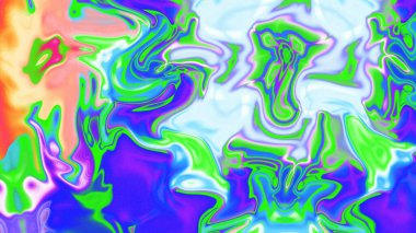 Organik Akış ile Akışkan Mermer Doku, Dalgalı Yapısı ile Soyut Sıvı Desen, Yumuşak Dönüşümlü Erimiş Yüzey Tasarımı, Mermer Efektli Psikedelik Girdap Dokuları