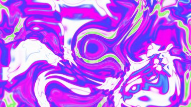 Organik Akış ile Akışkan Mermer Doku, Dalgalı Yapısı ile Soyut Sıvı Desen, Yumuşak Dönüşümlü Erimiş Yüzey Tasarımı, Mermer Efektli Psikedelik Girdap Dokuları