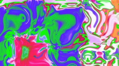 Organik Akış ile Akışkan Mermer Doku, Dalgalı Yapısı ile Soyut Sıvı Desen, Yumuşak Dönüşümlü Erimiş Yüzey Tasarımı, Mermer Efektli Psikedelik Girdap Dokuları