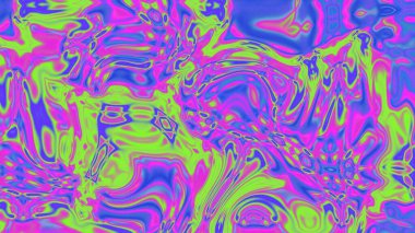 Organik Akış ile Akışkan Mermer Doku, Dalgalı Yapısı ile Soyut Sıvı Desen, Yumuşak Dönüşümlü Erimiş Yüzey Tasarımı, Mermer Efektli Psikedelik Girdap Dokuları