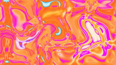 Organik Akış ile Akışkan Mermer Doku, Dalgalı Yapısı ile Soyut Sıvı Desen, Yumuşak Dönüşümlü Erimiş Yüzey Tasarımı, Mermer Efektli Psikedelik Girdap Dokuları