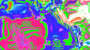 Organik Akış ile Akışkan Mermer Doku, Dalgalı Yapısı ile Soyut Sıvı Desen, Yumuşak Dönüşümlü Erimiş Yüzey Tasarımı, Mermer Efektli Psikedelik Girdap Dokuları