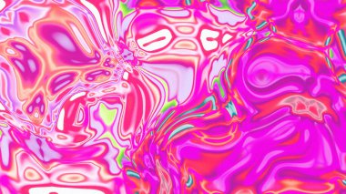 Organik Akış ile Akışkan Mermer Doku, Dalgalı Yapısı ile Soyut Sıvı Desen, Yumuşak Dönüşümlü Erimiş Yüzey Tasarımı, Mermer Efektli Psikedelik Girdap Dokuları