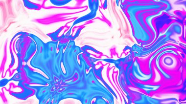 Organik Akış ile Akışkan Mermer Doku, Dalgalı Yapısı ile Soyut Sıvı Desen, Yumuşak Dönüşümlü Erimiş Yüzey Tasarımı, Mermer Efektli Psikedelik Girdap Dokuları