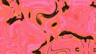 Organik Akış ile Akışkan Mermer Doku, Dalgalı Yapısı ile Soyut Sıvı Desen, Yumuşak Dönüşümlü Erimiş Yüzey Tasarımı, Mermer Efektli Psikedelik Girdap Dokuları