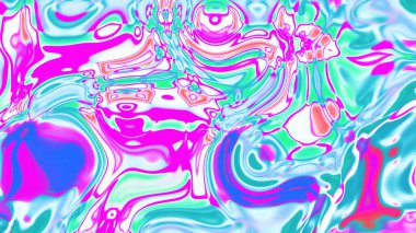 Organik Akış ile Akışkan Mermer Doku, Dalgalı Yapısı ile Soyut Sıvı Desen, Yumuşak Dönüşümlü Erimiş Yüzey Tasarımı, Mermer Efektli Psikedelik Girdap Dokuları