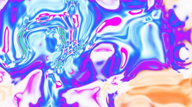 Organik Akış ile Akışkan Mermer Doku, Dalgalı Yapısı ile Soyut Sıvı Desen, Yumuşak Dönüşümlü Erimiş Yüzey Tasarımı, Mermer Efektli Psikedelik Girdap Dokuları