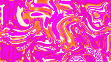 Organik Akış ile Akışkan Mermer Doku, Dalgalı Yapısı ile Soyut Sıvı Desen, Yumuşak Dönüşümlü Erimiş Yüzey Tasarımı, Mermer Efektli Psikedelik Girdap Dokuları