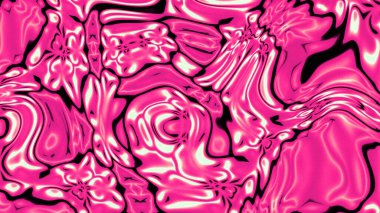 Organik Akış ile Akışkan Mermer Doku, Dalgalı Yapısı ile Soyut Sıvı Desen, Yumuşak Dönüşümlü Erimiş Yüzey Tasarımı, Mermer Efektli Psikedelik Girdap Dokuları