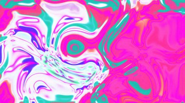 Organik Akış ile Akışkan Mermer Doku, Dalgalı Yapısı ile Soyut Sıvı Desen, Yumuşak Dönüşümlü Erimiş Yüzey Tasarımı, Mermer Efektli Psikedelik Girdap Dokuları