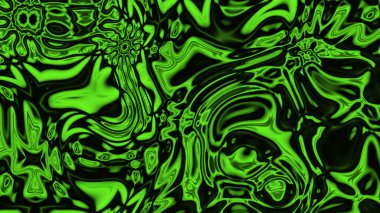 Organik Akış ile Akışkan Mermer Doku, Dalgalı Yapısı ile Soyut Sıvı Desen, Yumuşak Dönüşümlü Erimiş Yüzey Tasarımı, Mermer Efektli Psikedelik Girdap Dokuları